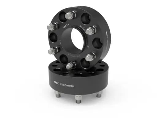 aFe CONTROL Forged Aluminum Wheel Spacers 6x139.7 / CB 77.8 / 2in Thick - RAM 1500