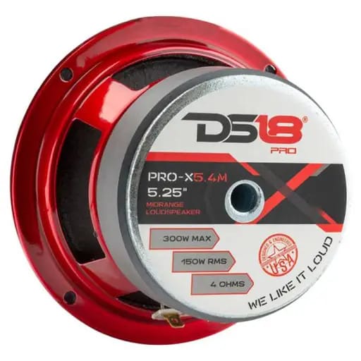 DS18 5.25in 150 Watts RMS 4 ohm Mid-Range Loudspeaker