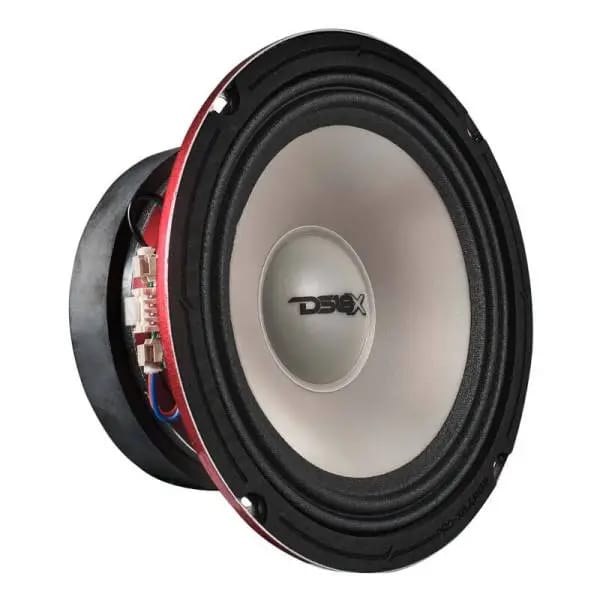 DS18 6.5in 250 Watts RMS 4ohm Mid Range Loudspeaker w/Translucent Dust Cap and Cone w/RGB LED Lights thumbnail 5