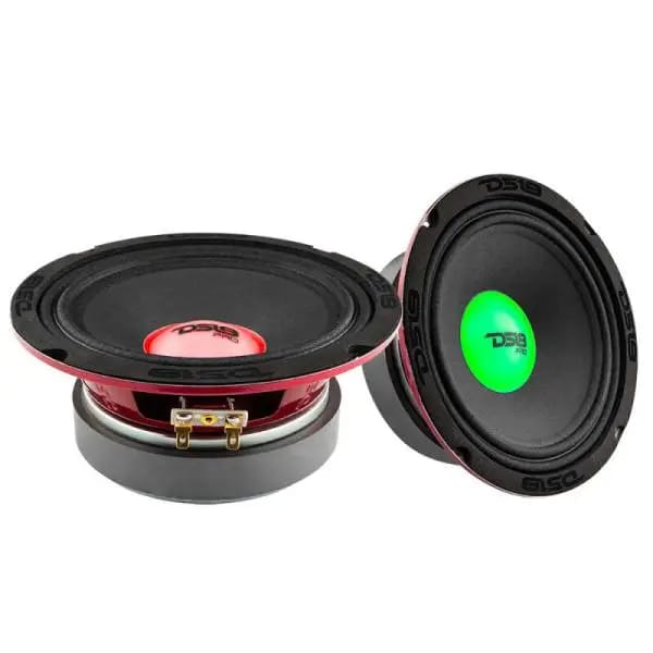 DS18 6.5in 250 Watts RMS 4 ohm Mid-Range Loudspeaker w/ RGB Dust Cap thumbnail 6