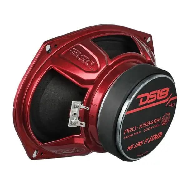 DS18 6x9in 275 Watts RMS 4 ohm Mid-Range Loudspeaker Bullet Loudspeaker Grill Included thumbnail 2