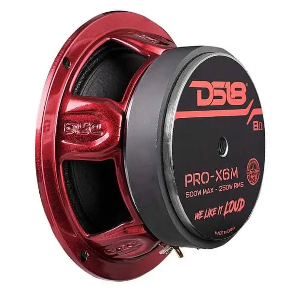 DS18 6.5in 250 Watts RMS 8 ohm Mid-Range Loudspeaker thumbnail 2