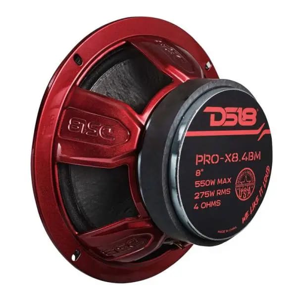 DS18 8in 275 Watts RMS 4 ohm Mid-Range Loudspeaker Bullet Loudspeaker thumbnail 2