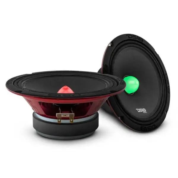 DS18 8in 275 Watts RMS 4 ohm Mid-Range Loudspeaker RGB Bullet Loudspeaker thumbnail 5