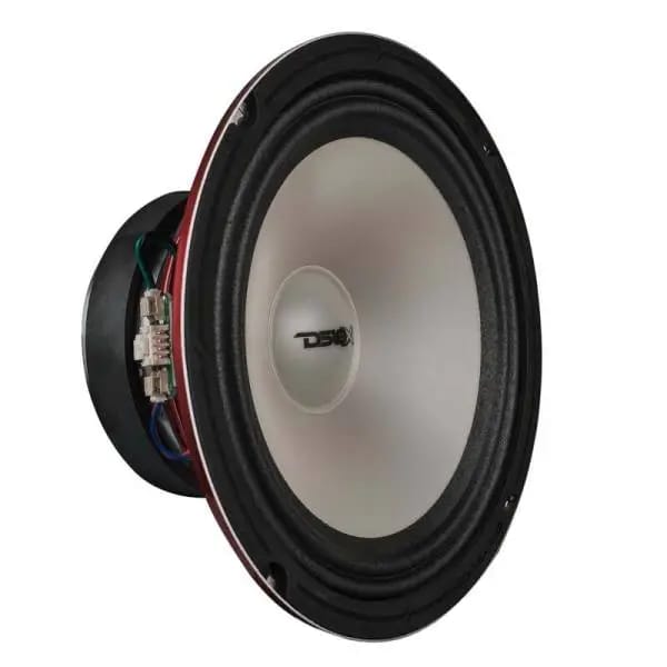 DS18 8in 275 Watts RMS 4 ohm Mid Range Loudspeaker w/ Translucent Dust Cap and Cone w/RGB LED Lights thumbnail 8