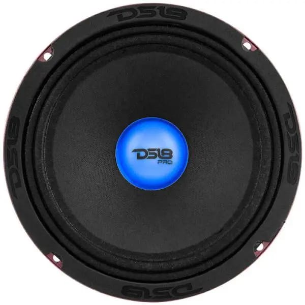 DS18 8in 275 Watts RMS 4 ohm Mid-Range Loudspeaker w/ RGB Dust Cap thumbnail 3