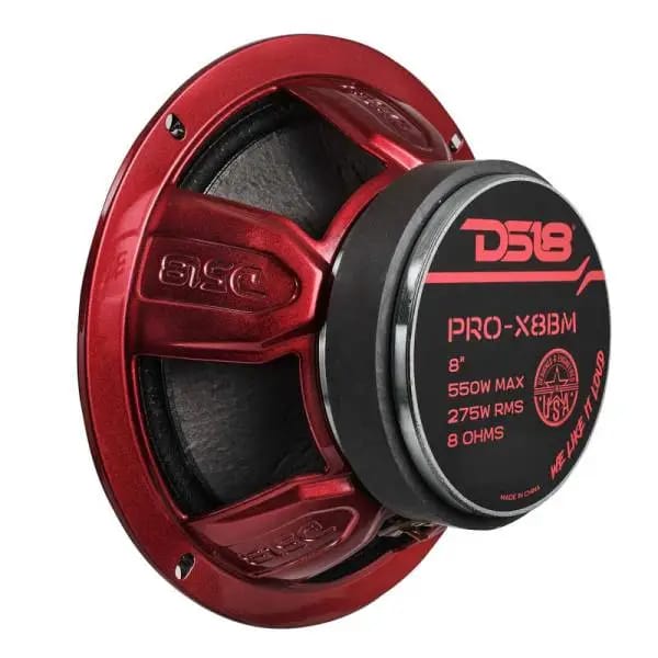 DS18 8in 275 Watts RMS 8 ohm Mid-Range Loudspeaker Bullet Loudspeaker thumbnail 2