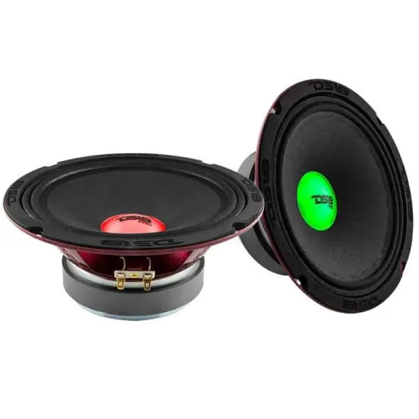 DS18 8in 275 Watts RMS 4 ohm Mid-Range Loudspeaker w/ RGB Dust Cap thumbnail 5
