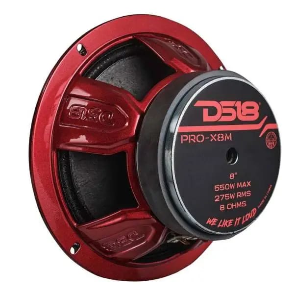 DS18 8in 275 Watts RMS 8 ohm Mid-Range Loudspeaker thumbnail 2