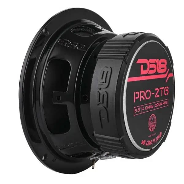 DS18 6.5in Coaxial Loudspeaker 225 Watts RMS 4 ohm Mid-Range Water Resistant Cone thumbnail 8