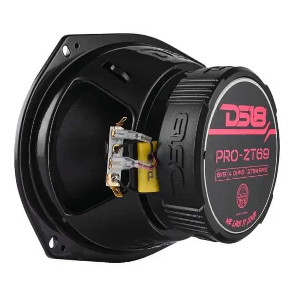 DS18 6x9in Coaxial Loudspeaker 275 Watts RMS 4 ohm Mid-Range Water Resistant Cone thumbnail 7