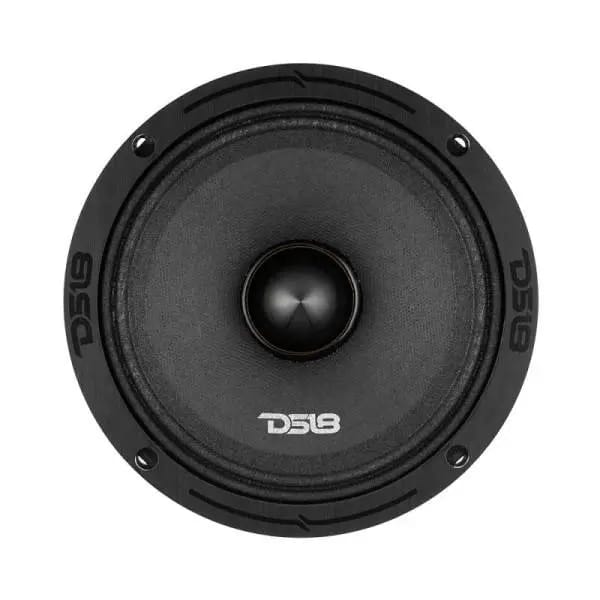 DS18 6.5in 300 Watts RMS 4 ohm Neodymium and Ferrite Magnet Bullet Mid-Range Loudspeaker thumbnail 6