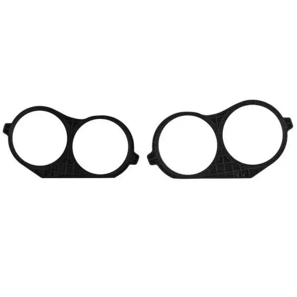 DS18 14-23 Harley Davidson Saddle Bag Mid Bass Adapter Ring 2x 10in ABS Black thumbnail 2