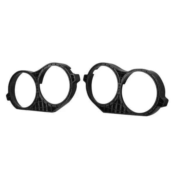 DS18 14-23 Harley Davidson Saddle Bag Mid Bass Adapter Ring 2x 10in ABS Black thumbnail 3