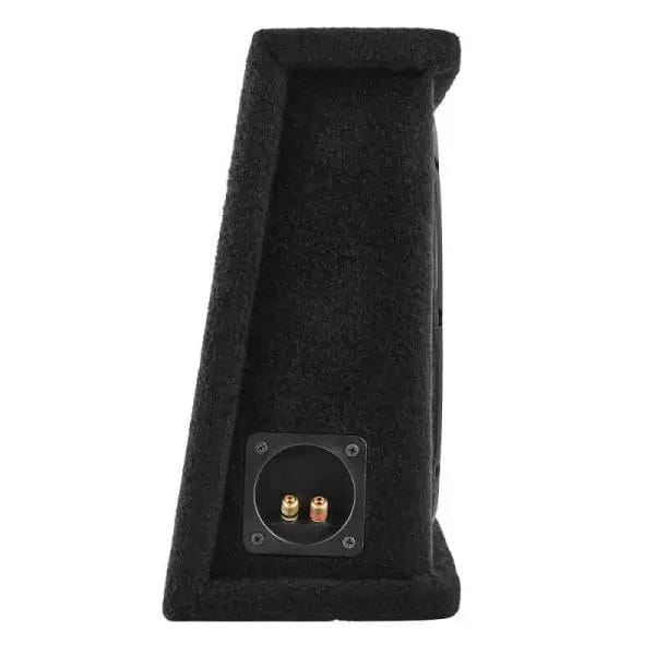 DS18 Single 12in Shallow Subwoofer and Enclosure 350 Watts RMS Sealed Black Carpet thumbnail 4