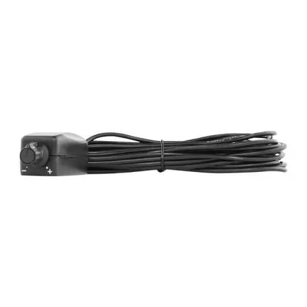 DS18 Single 12in Shallow Subwoofer and Enclosure 350 Watts RMS Amplified Sealed Black Carpet thumbnail 6