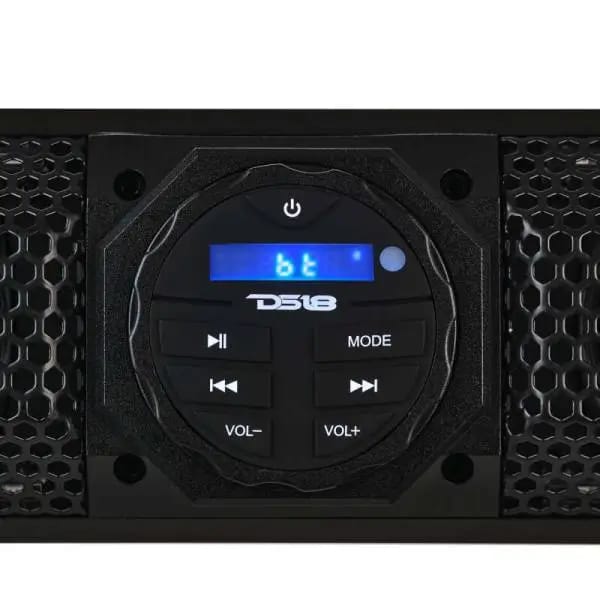 DS18 37in Soundbar 10 Speakers Amplified Bluetooth RGB Lightning 100 Watts RMS thumbnail 7