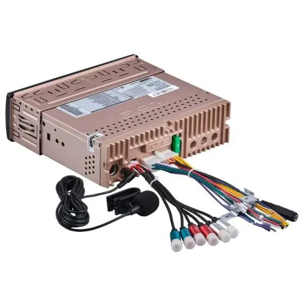 DS18 Single Din Headunit Full DSP Bluetooth USB 3 Zones RGB illumination Built-In AMP 240 Watts RMS thumbnail 4