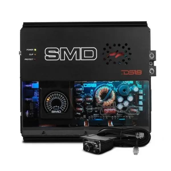 DS18 Steave Meade Colab 1-Channel Amp Class D 2000/1ohm 1400/2ohm 800/4ohm Watts LED Lights thumbnail 2