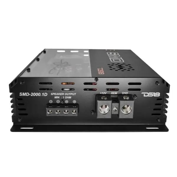 DS18 Steave Meade Colab 1-Channel Amp Class D 2000/1ohm 1400/2ohm 800/4ohm Watts LED Lights thumbnail 3