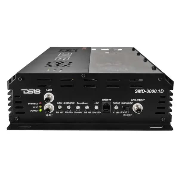 DS18 Steave Meade Colab 1-Channel Amp Class D 3000/1ohm 2200/2ohm 1300/4ohm Watts LED Lights thumbnail 5
