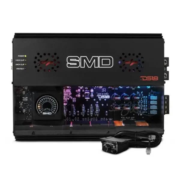 DS18 Steave Meade Colab 4-Channel Amp Class A/B 2x600/4ohm Bridge 4 x 300/2ohm 4x200/4ohm Watts LED thumbnail 2