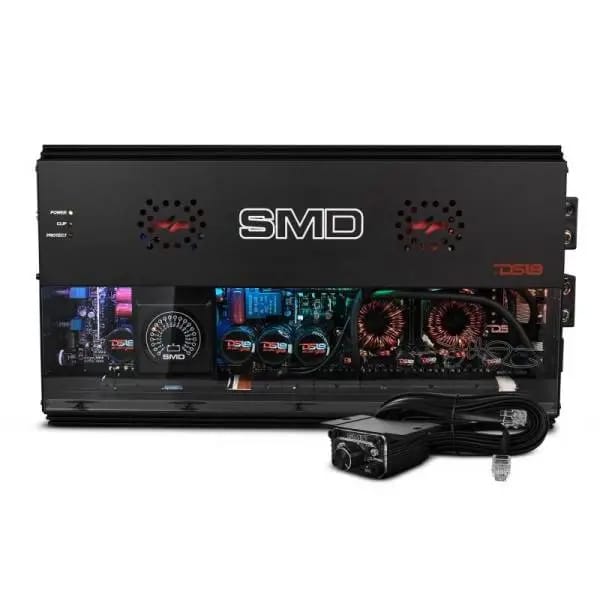 DS18 Steave Meade Colab 1-Channel Amp Class D 5000/1ohm 3500/2ohm 2000/4ohm Watts LED Lights thumbnail 2