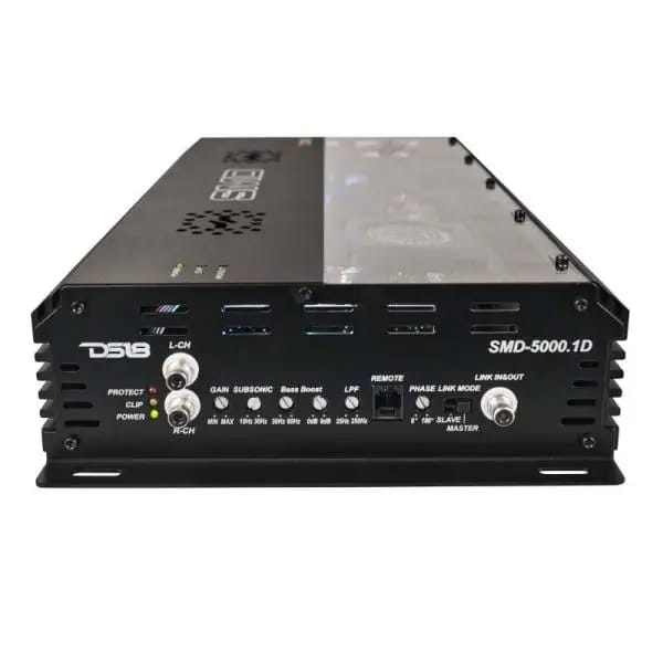 DS18 Steave Meade Colab 1-Channel Amp Class D 5000/1ohm 3500/2ohm 2000/4ohm Watts LED Lights thumbnail 6