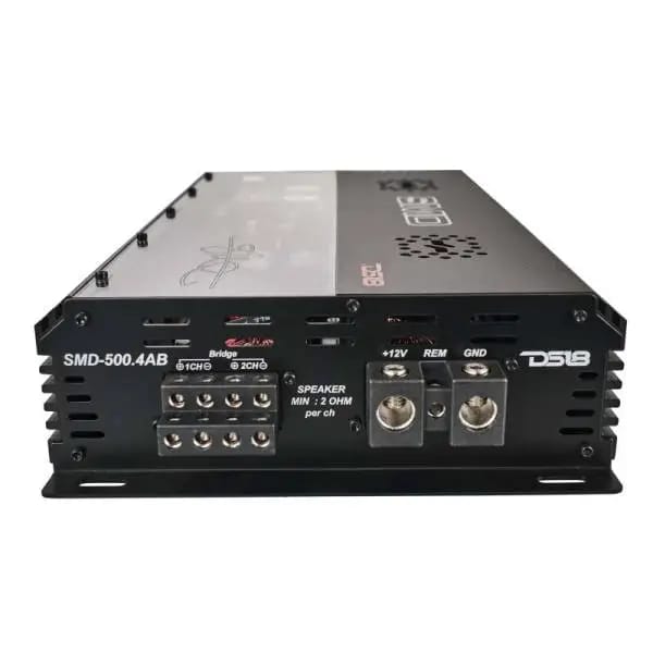 DS18 Steave Meade Colab 4-Ch Amp Class A/B 2x 1000/4ohm Bridge 4x500/2ohm 4x300/4ohm Watts LED thumbnail 4