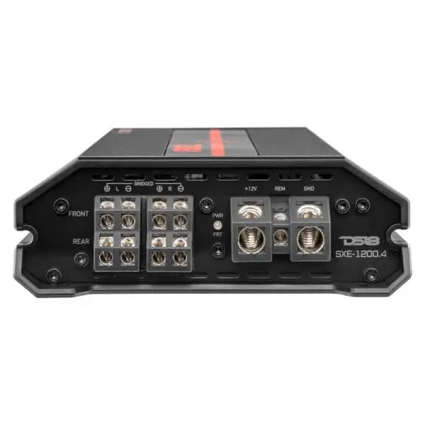DS18 4-Channel SXE Amplifier Class A|B 2x 200/4ohm Bridge 4 x 100/2ohm 4 x 60/4ohm Watts RMS- Black thumbnail 3