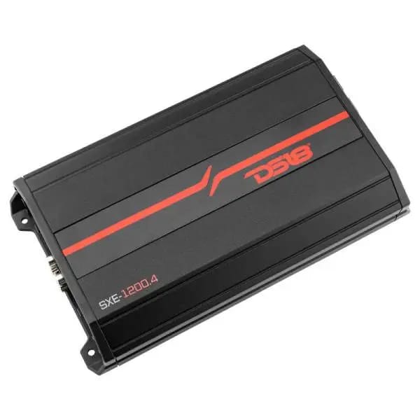 DS18 4-Channel SXE Amplifier Class A|B 2x 200/4ohm Bridge 4 x 100/2ohm 4 x 60/4ohm Watts RMS- Black thumbnail 4