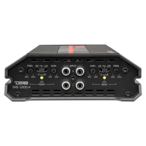 DS18 4-Channel SXE Amplifier Class A|B 2x 200/4ohm Bridge 4 x 100/2ohm 4 x 60/4ohm Watts RMS- Black thumbnail 2