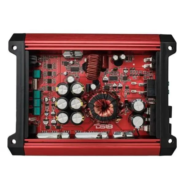 DS18 1-Channel SXE Amplifier Class D 500/1ohm 350/2ohm 200/4ohm Watts RMS- Red thumbnail 3