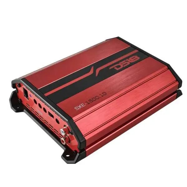 DS18 1-Channel SXE Amplifier Class D 500/1ohm 350/2ohm 200/4ohm Watts RMS- Red thumbnail 4