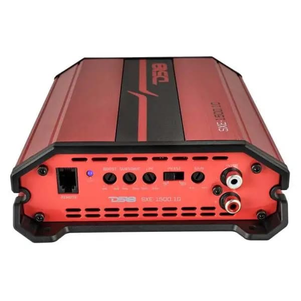DS18 1-Channel SXE Amplifier Class D 500/1ohm 350/2ohm 200/4ohm Watts RMS- Red thumbnail 5