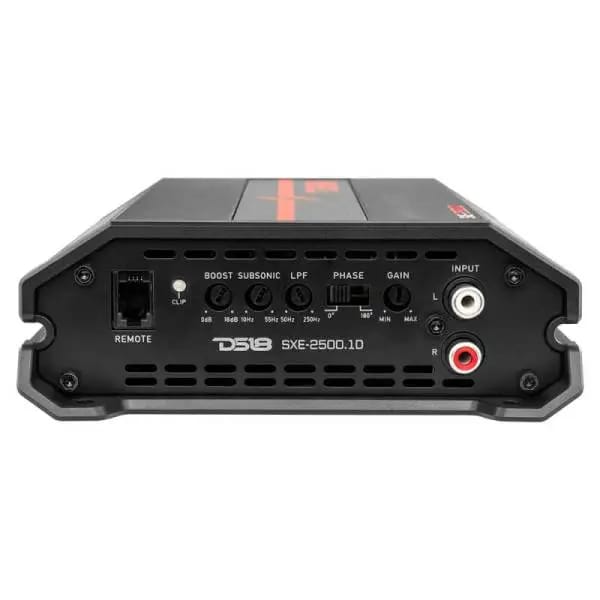 DS18 1-Channel SXE Amplifier Class D 800/1ohm 600/2ohm 300/4ohm Watts RMS- Red thumbnail 2