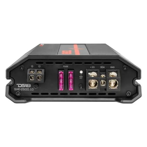 DS18 1-Channel SXE Amplifier Class D 800/1ohm 600/2ohm 300/4ohm Watts RMS- Red thumbnail 3