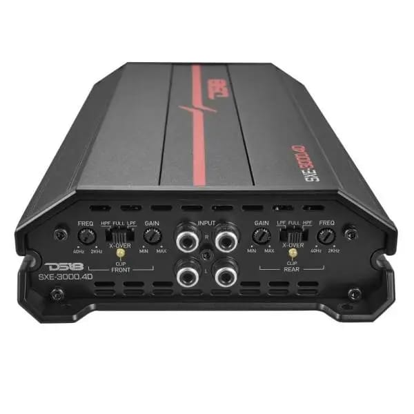 DS18 4-Channel SXE Amplifier Class D 2x 500/4ohm Bridge 4 x 320/2ohm 4 x 200/4ohm Watts RMS- Black thumbnail 2