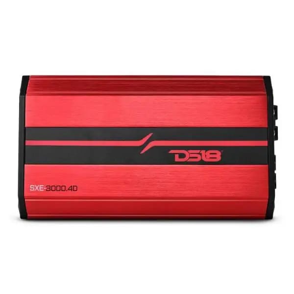 DS18 4-Channel SXE Amplifier Class D 2x 500/4ohm Bridge 4 x 320/2ohm 4 x 200/4ohm Watts RMS- Red thumbnail 2