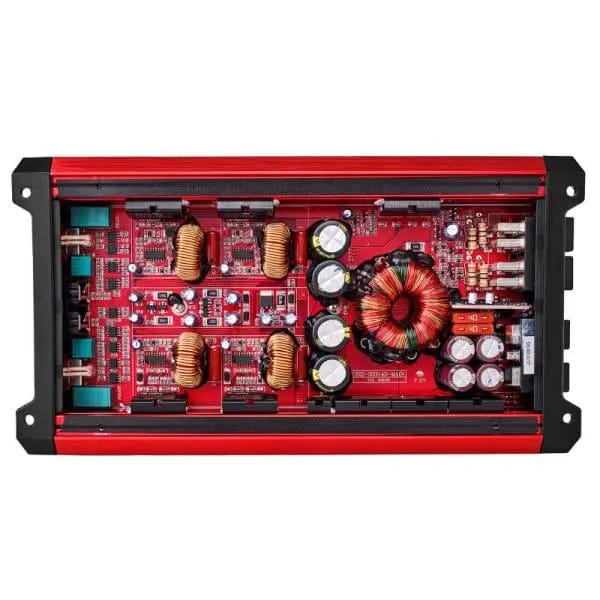 DS18 4-Channel SXE Amplifier Class D 2x 500/4ohm Bridge 4 x 320/2ohm 4 x 200/4ohm Watts RMS- Red thumbnail 3