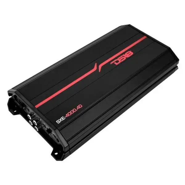 DS18 4-Channel SXE Amplifier Class D 2x 750/4ohm Bridge 4 x 430/2ohm 4 x 275/4ohm Watts RMS- Black thumbnail 2