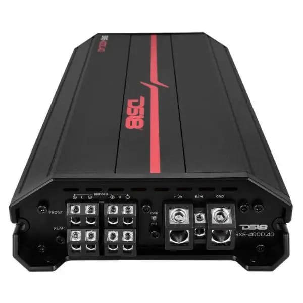 DS18 4-Channel SXE Amplifier Class D 2x 750/4ohm Bridge 4 x 430/2ohm 4 x 275/4ohm Watts RMS- Black thumbnail 4