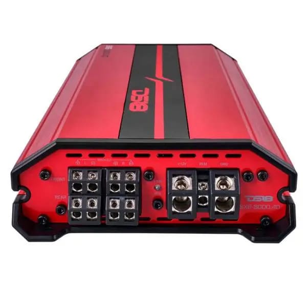 DS18 4-Channel SXE Amplifier Class D 2x 500/4ohm Bridge 4 x 320/2ohm 4 x 200/4ohm Watts RMS- Red thumbnail 5