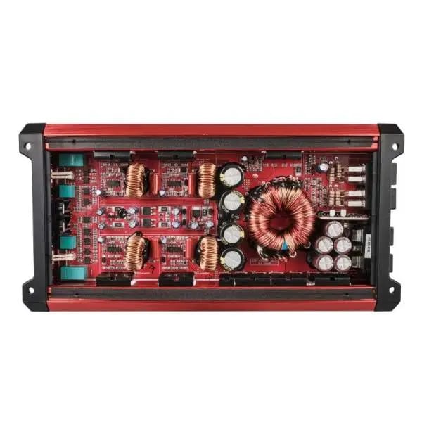 DS18 4-Channel SXE Amplifier Class D 2x 750/4ohm Bridge 4 x 430/2ohm 4 x 275/4ohm Watts RMS- Red thumbnail 6
