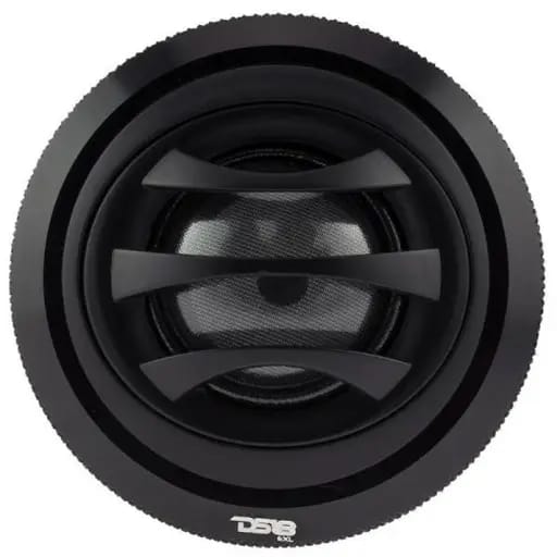 DS18 2.5in Dome Tweeters Neodymium Aluminum Body 50 Watts RMS 1in Silk Vc 4 ohm