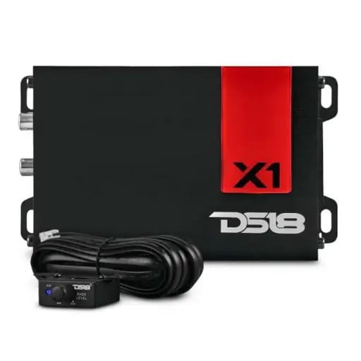 DS18 1-Channel Ultra Compact Class D Amplifier 300/1ohm 220/ohm 140/4ohm Watts RMS