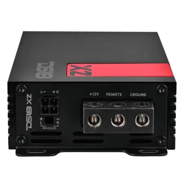 DS18 2-Channel Ultra Compact Class D Amplifier 380/4ohm Bridge 2x 230/2ohm 2x 140/4ohm Watts RMS thumbnail 5