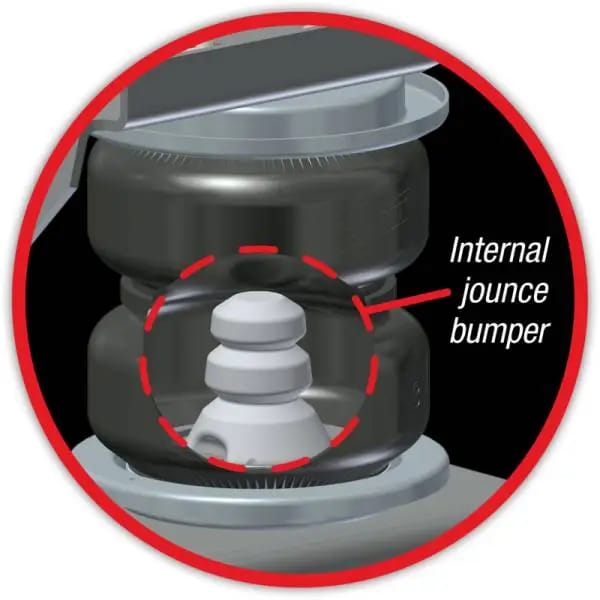 Air Lift Replacement Air Spring - Loadlifter 5000 Ultimate Bellows Type w/ internal Jounce Bumper thumbnail 4