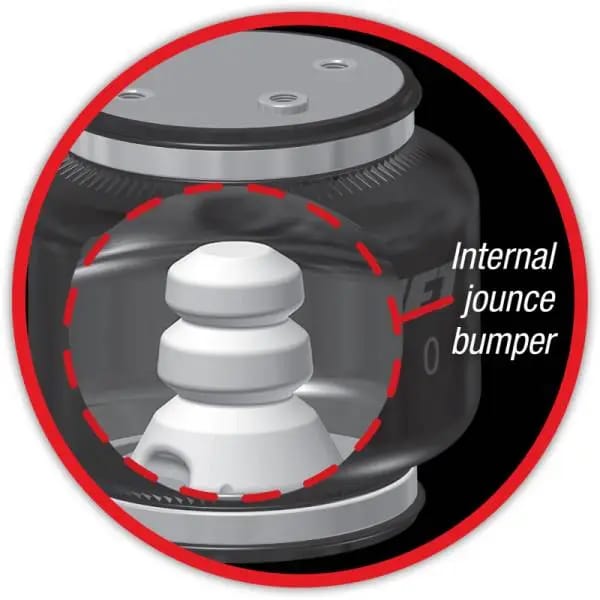 Air Lift Replacement Air Spring-Loadlifter 5000 Ultimate Bellows Type w/ internal Jounce Bumper thumbnail 4