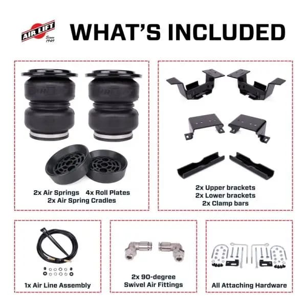 Air Lift 24-25 Chevy Silverado 2500HD ZR2 4WD Loadlifter 5000 Ultimate w/ Air Spring Cradle thumbnail 2